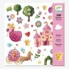 160 Stickers Princesse Marguerite DJECO Multicolore - Djeco