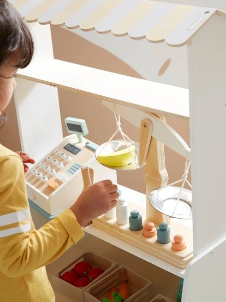 Balance à Poids En Bois FSC® Multicolore - Vertbaudet – Image 4