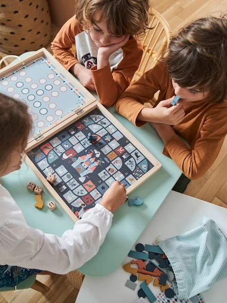 Boîte De 50 Jeux Classiques En Bois FSC® Multicolore - Vertbaudet – Image 5