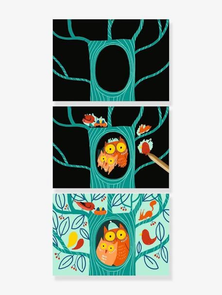 Cartes à Gratter Animaux à Découvrir DJECO Vert - Djeco – Image 2