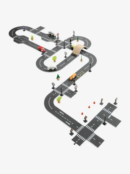 Circuit De Voitures En Bois FSC® Multicolore - Vertbaudet – Image 3