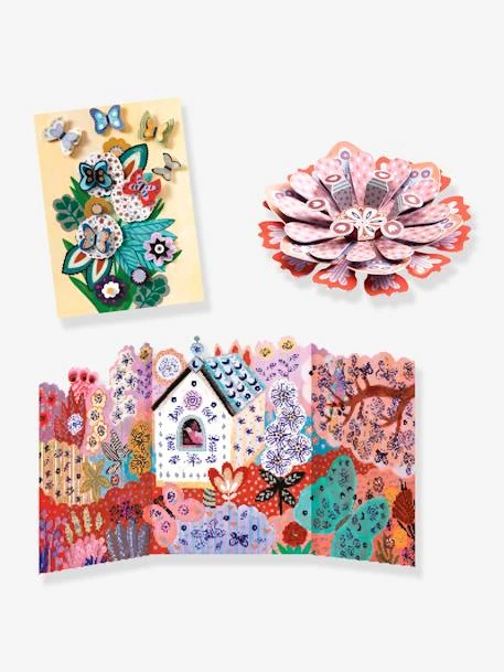 Coffret Le Jardin En Fleurs DJECO Rose - Djeco – Image 4