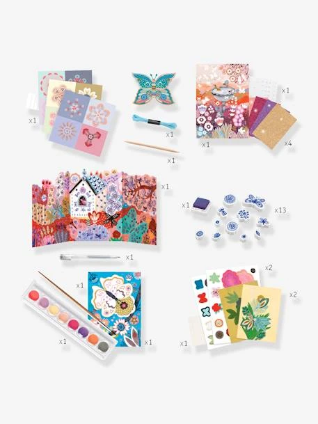 Coffret Le Jardin En Fleurs DJECO Rose - Djeco – Image 5