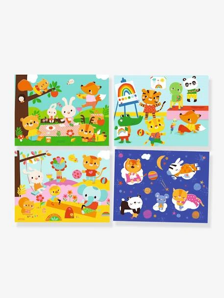 Collage Pour Les Tout Petits Ma Journée DJECO Bleu - Djeco – Image 2