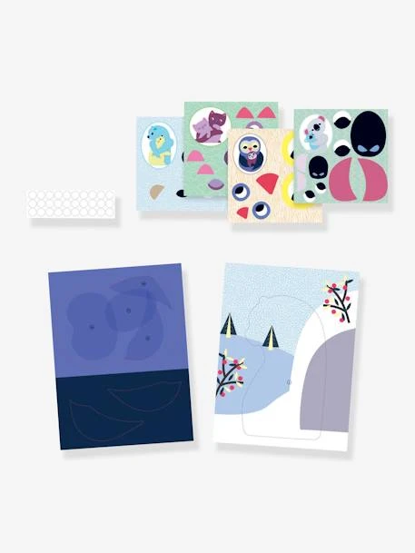 Collages Les Câlins DJECO Bleu - Djeco – Image 3