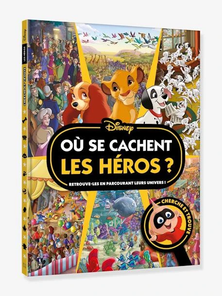DISNEY CLASSIQUES - Où Se Cachent Tes Héros ? - Cherche Et Trouve - HACHETTE JEUNESSE Blanc - Disney