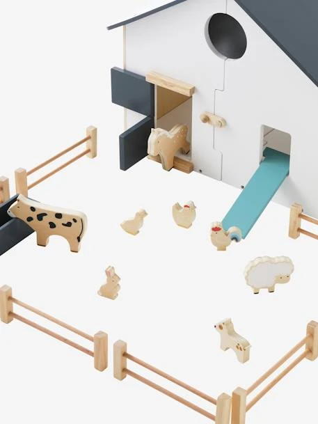 Grande Ferme En Bois FSC® Multicolore - Vertbaudet – Image 3