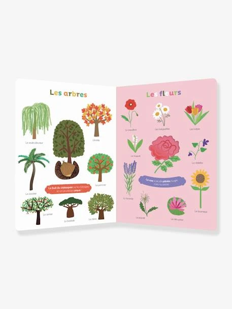 Imagier Ma Nature à Découvrir Et à Toucher AUZOU Blanc - Auzou – Image 2