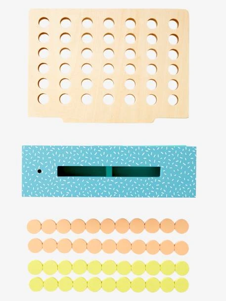 Jeu 4 En Ligne ! En Bois FSC® Multicolore - Vertbaudet – Image 3