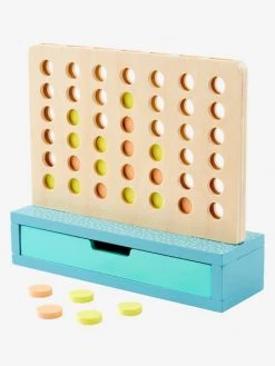 Jeu 4 En Ligne ! En Bois FSC® Multicolore - Vertbaudet