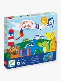 Jeu Around The World DJECO Bleu - Djeco