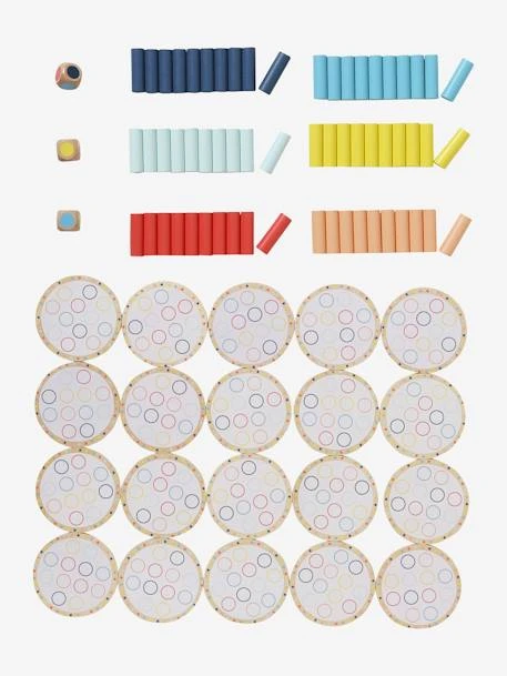 Jeu D'équilibre Des Cylindres En Bois FSC® Multicolore - Vertbaudet – Image 2