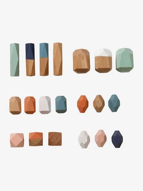 Jeu Des Formes à Facettes En Bois FSC® Multicolore - Vertbaudet – Image 2