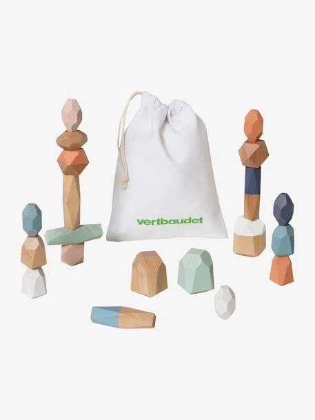 Jeu Des Formes à Facettes En Bois FSC® Multicolore - Vertbaudet