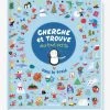 Livre D'activités Cherche Et Trouve Des Tout-petits - Dans Le Froid - AUZOU Blanc - Auzou