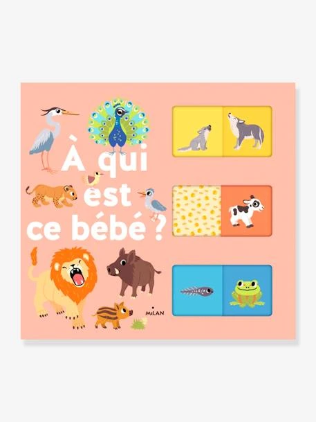 Livre Devine - À Qui Est Ce Bébé ? - ÉDITIONS MILAN Blanc - Hachette