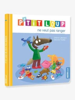 Livre P'tit Loup Ne Veut Pas Ranger AUZOU Bleu - Auzou