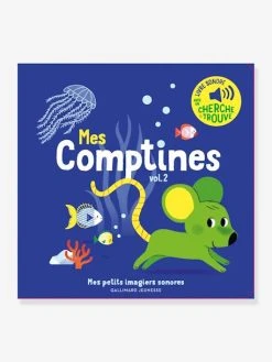 Livre Sonore Mes Comptines Vol. 2 GALLIMARD JEUNESSE Jaune - Gallimard