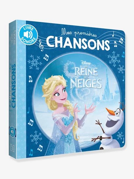 Livre Sonore - Mes Premières Chansons Disney® - La Reine Des Neiges HACHETTE JEUNESSE Bleu - Disney