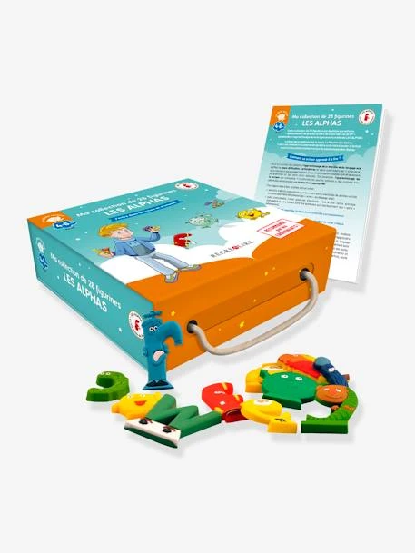 Ma Collection De 28 Figurines Les Alphas - RÉCRÉALIRE Bleu Et Orange - Recrealire – Image 3