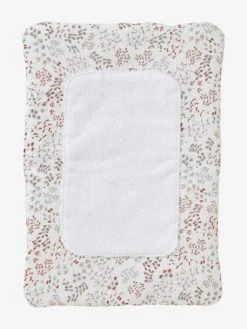 Matelas à Langer Poupon En Gaze De Coton Flora Multicolore - Vertbaudet