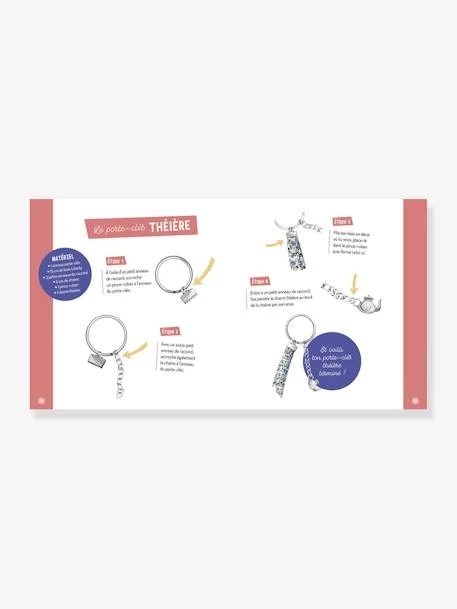 Mes Bijoux En Liberty (édition 2021) - AUZOU Blanc - Auzou – Image 3