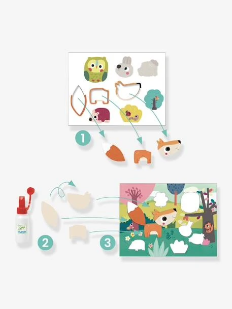 Mes Premiers Collages - DJECO Vert - Djeco – Image 5