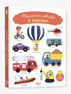 Mes Premiers Véhicules à Toucher - AUZOU Blanc - Auzou