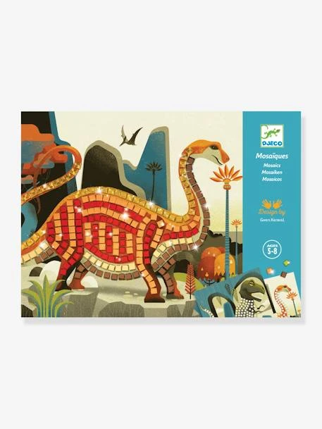 MosaĂŻques Dinosaures DJECO Rouge - Djeco