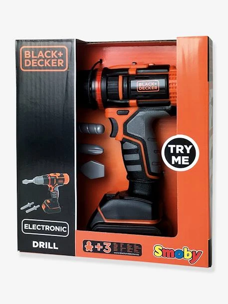 Perceuse / Visseuse électronique Black & Decker - SMOBY Orange - Smoby – Image 2
