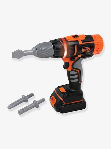 Perceuse / Visseuse électronique Black & Decker - SMOBY Orange - Smoby