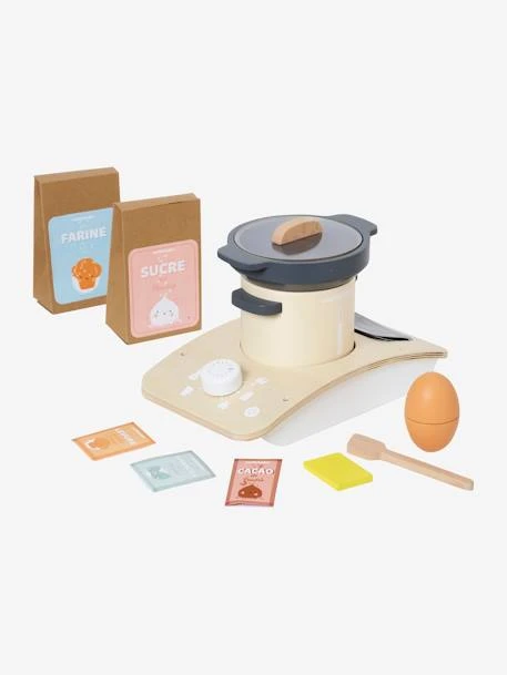 Robot De Cuisine En Bois FSC® Noir - Vertbaudet – Image 2