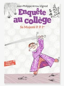 Sa Majesté P. P. 1er - Enquête Au Collège - T7 - GALLIMARD JEUNESSE Violet - Gallimard