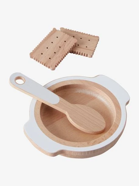 Set Accessoires Repas Poupon En Bois FSC® Blanc - Vertbaudet – Image 3