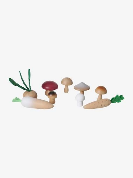 Set De Légumes En Bois FSC® Multicolore - Vertbaudet