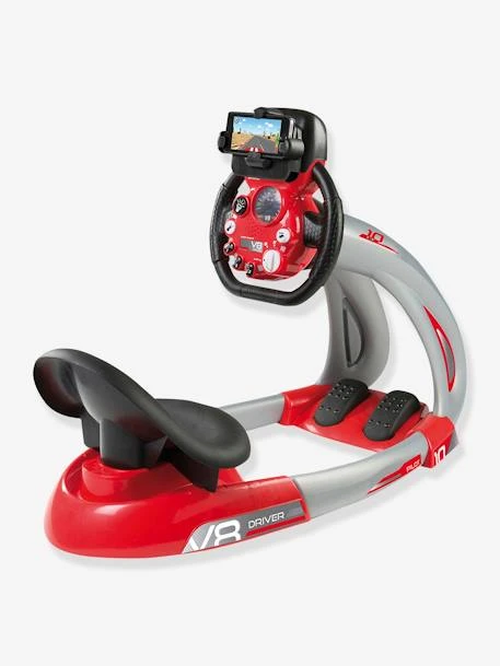 Simulateur De Conduite Pilot V8 Driver + Support SMOBY Rouge - Smoby – Image 3