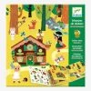 Stickers Repositionnables La Forêt Magique DJECO Multicolore - Djeco
