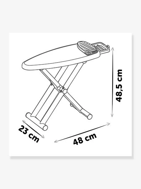 Table à Repasser + Centrale Vapeur - SMOBY Bleu - Smoby – Image 5
