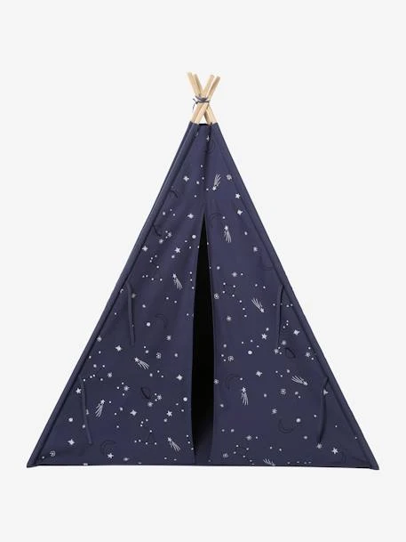 Tipi Avec Détails Phosphorescents Constellation Bleu - Vertbaudet