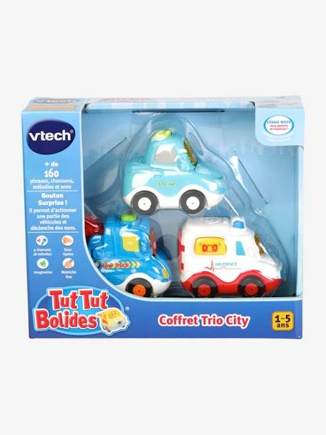 Tut Tut Bolides Coffret Trio City Vtech Multicolore - Toutes Les Marques – Image 2